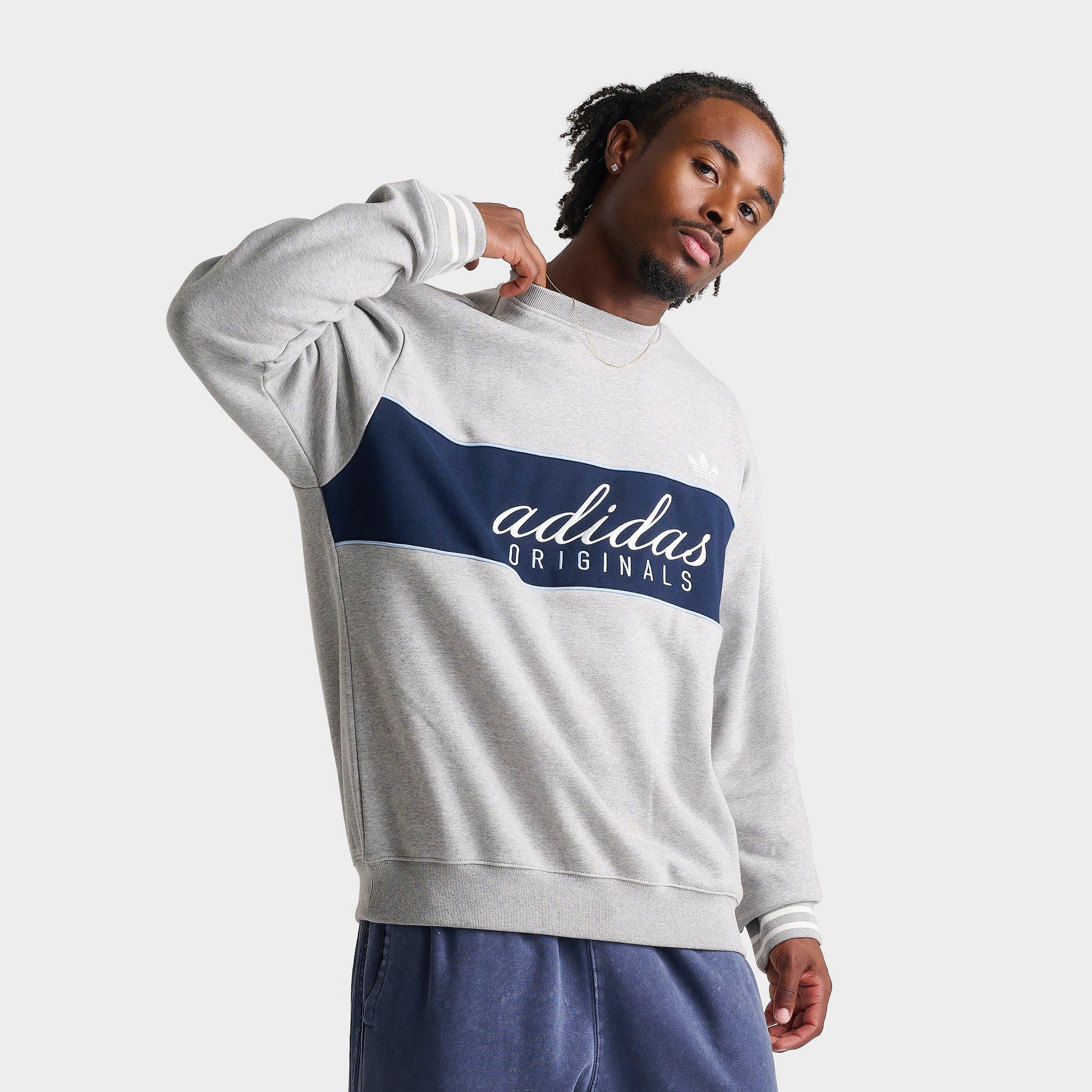 adidas Originals Script Fleece Crewneck Sweatshirt