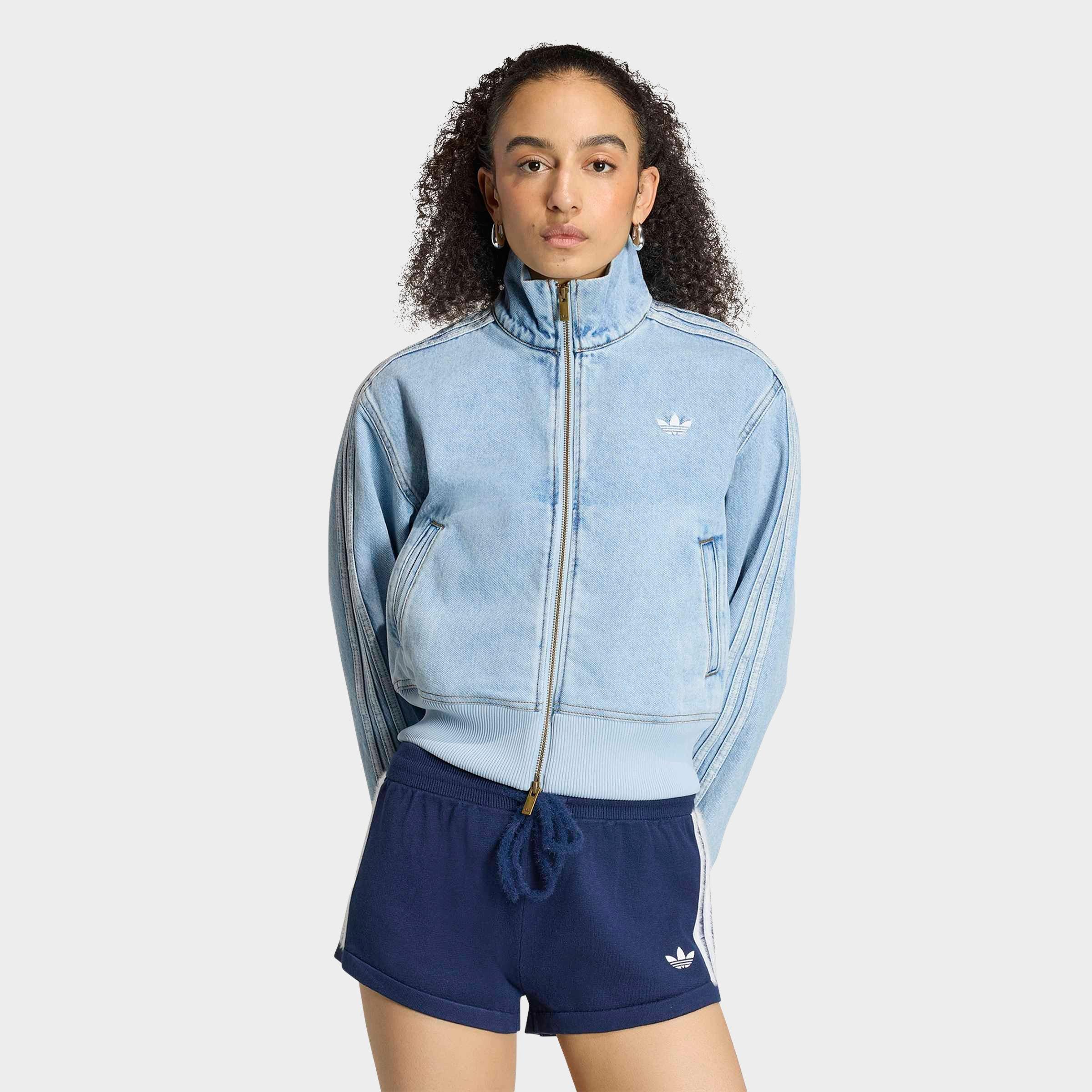 adidas Originals Firebird Denim Full-Zip Track Top - Image 2