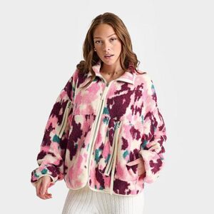 UGG Marlene Splatter Full-Zip Jacket
