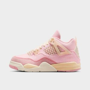 Little Kids’ Air Jordan Retro 4 Textile Basketball Shoes