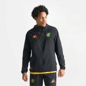 adidas Jamaica x Bob Marley Tiro Travel Full-Zip Windbreaker Jacket