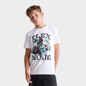 Big Kids’ Streetz Iz Watchin Flex Mode T-Shirt