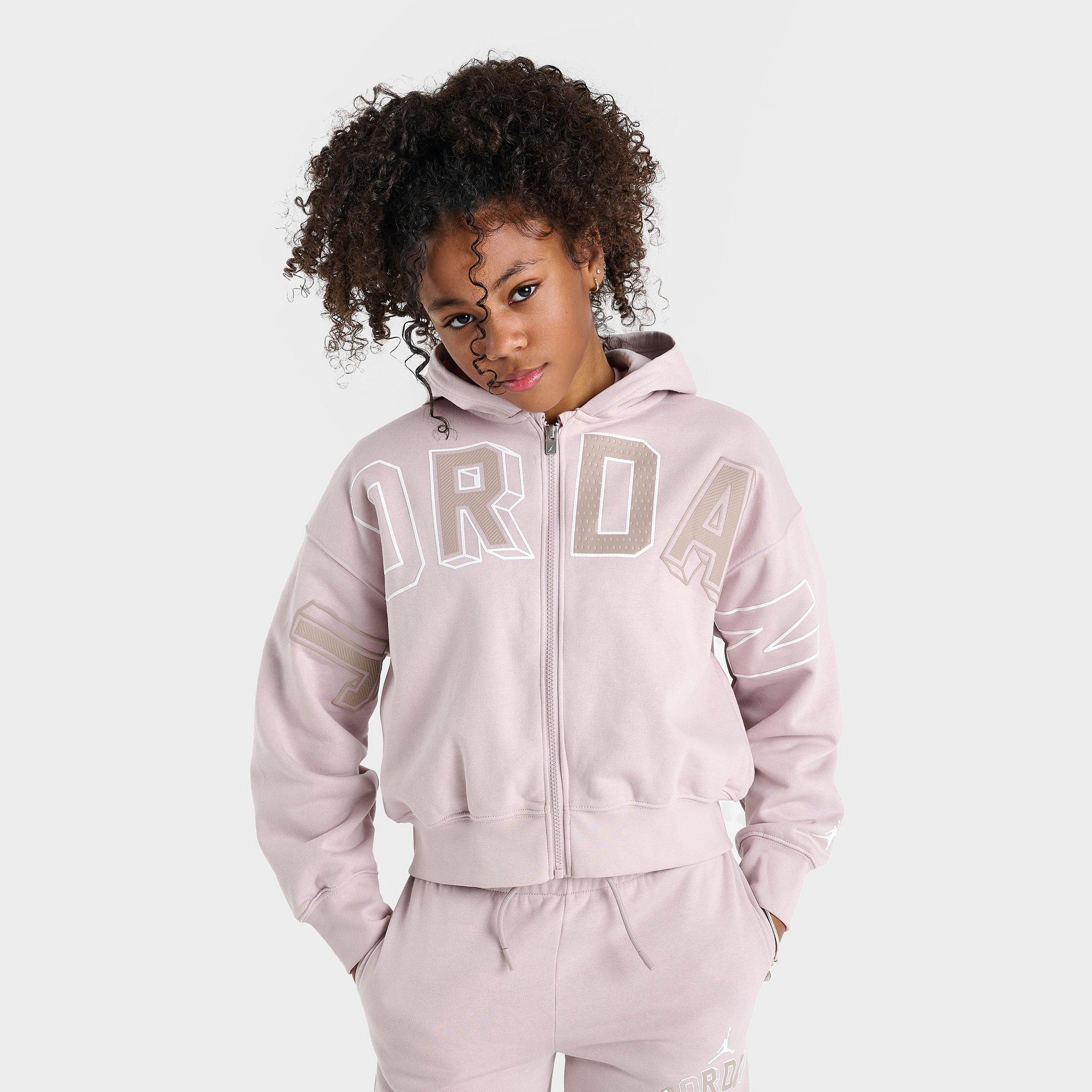 Girls’ Big Kids’ Jordan Letterman Full-Zip Hoodie