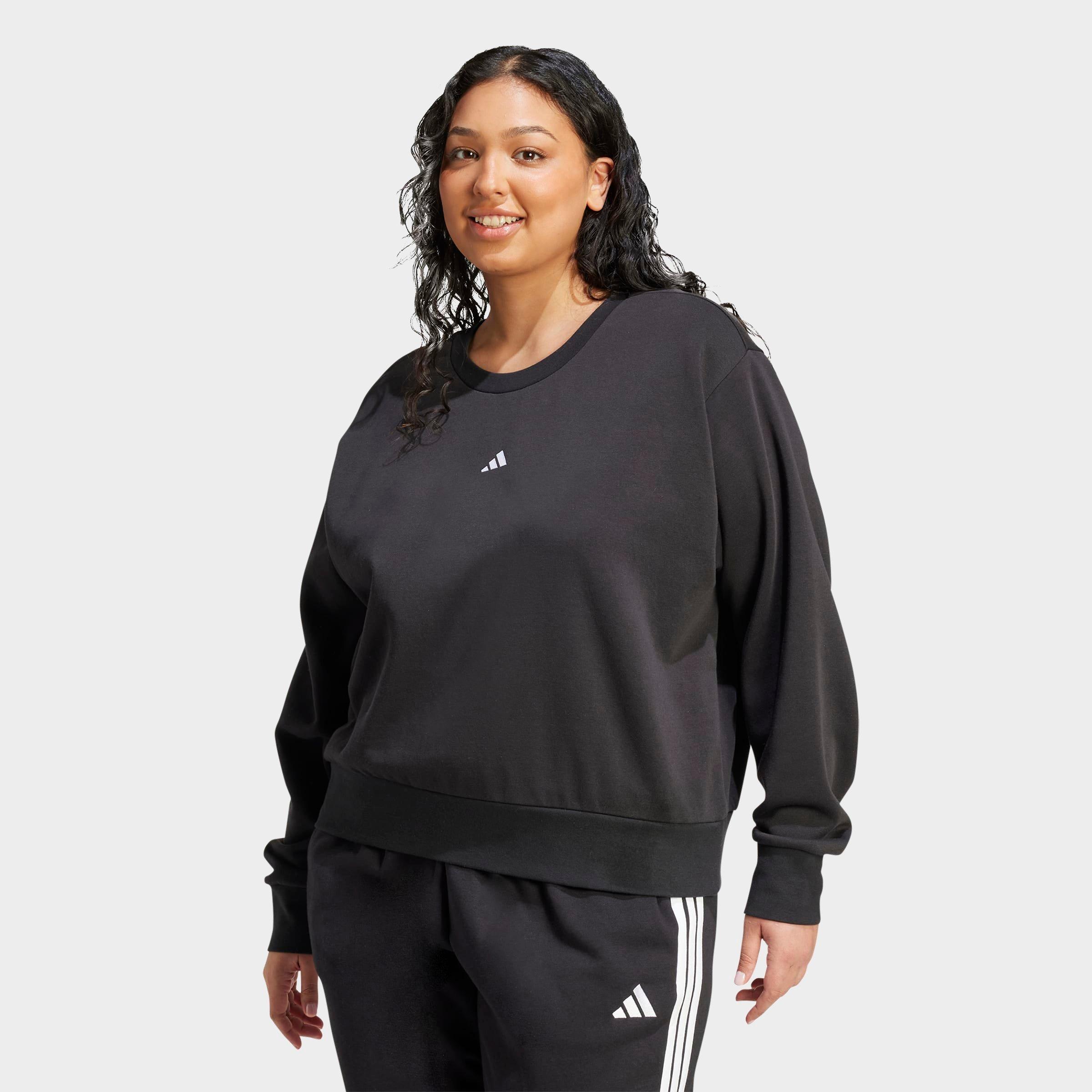adidas Sportswear Essentials Small Logo Feel Cozy Sweatshirt (Plus Size) - Image 2
