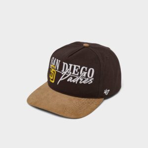 ’47 San Diego Padres Scribe Line Hitch Snapback Hat