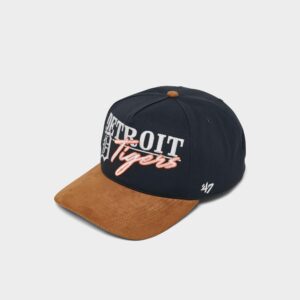 ’47 Detroit Tigers MLB Scribe Line Hitch Snapback Hat