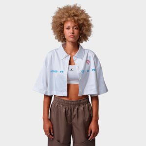 Jordan Flight Woven Graphic Crop Top