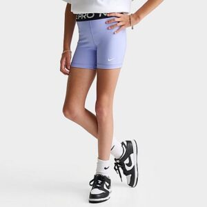 Girls’ Big Kids’ Nike Pro High-Waisted Bike Shorts