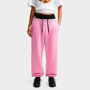 Nike Studio Fleece Medium-Weight High-Rise Oversized Cuffed Pants