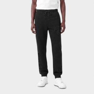 Pro Standard New York Knicks NBA Classic Chenille Triple Black Fleece Jogger Pants