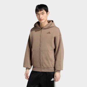 adidas KIT Small Logo Full-Zip Hoodie