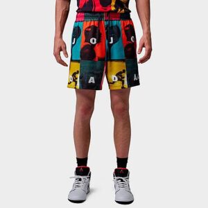 Jordan Brooklyn Collage Graphic Print Mesh Shorts