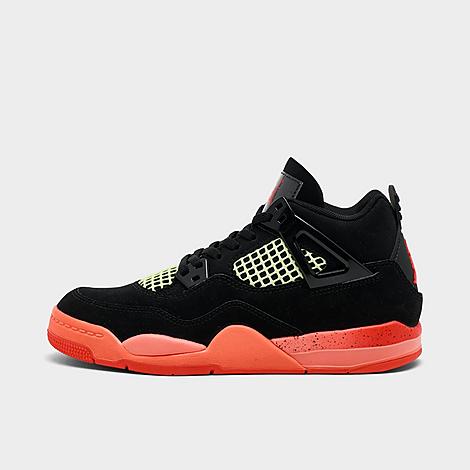 Little Kids’ Air Jordan Retro 4 Basketball Shoes - Image 2