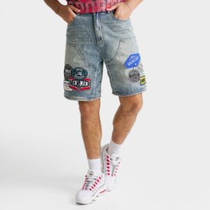 Mercier OG Badge Relaxed Denim Shorts