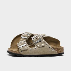 Birkenstock Arizona Rivets Suede Leather Sandals