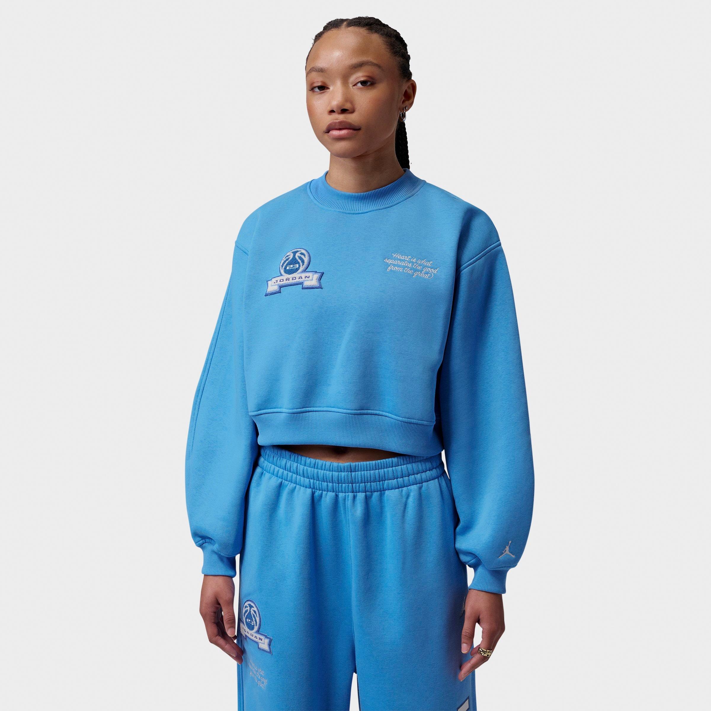 Jordan Brooklyn Fleece Cropped Crewneck Sweatshirt - Image 2