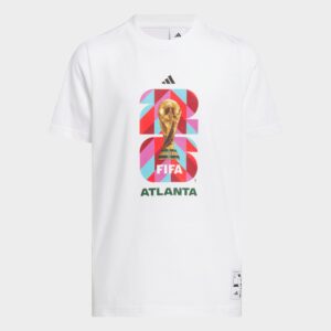 Big Kids’ adidas FIFA World Cup 26 Host City Atlanta Graphic Soccer T-Shirt