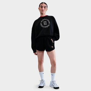NikeCourt Mid-Rise Fleece Tennis Shorts