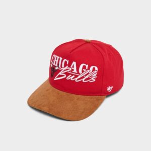 ’47 Chicago Bulls NBA Scribe Line Hitch Snapback Hat