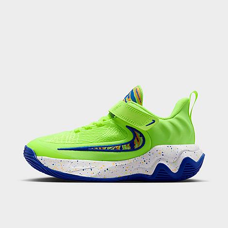 Little Kids’ Nike Giannis Immortality 4 Stretch Lace Basketball Shoes - Image 2
