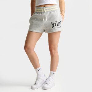 Nike Sportswear Phoenix Fleece 4″ High-Waisted Shorts