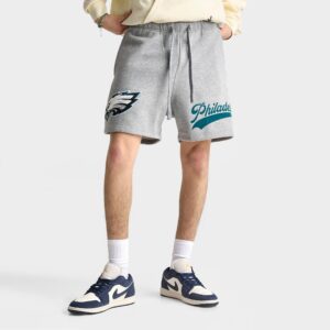 Pro Standard Philadelphia Eagles NFL Living Large Fleece Shorts