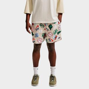Nike Sportswear Club Allover Print Woven Flow Shorts