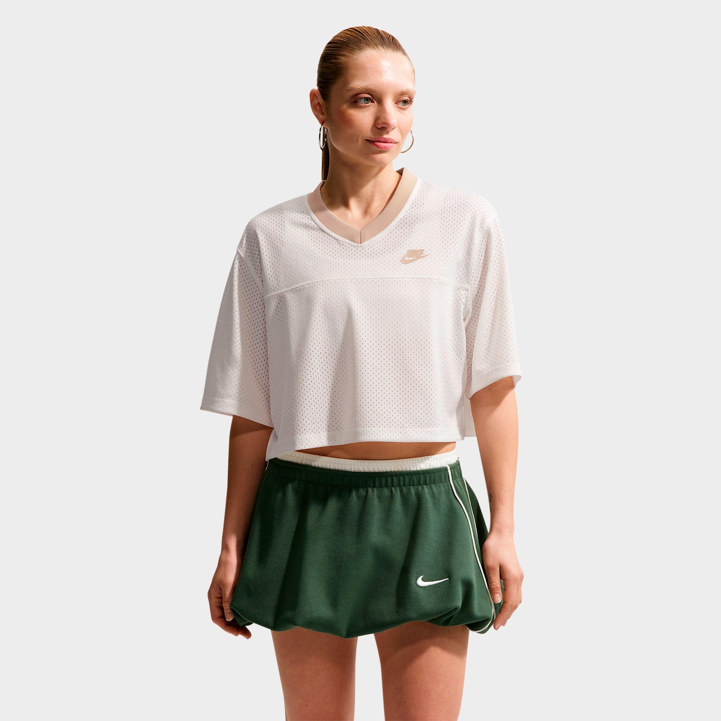 Nike Sportswear Oversized Heritage Cropped Mesh Jersey - Image 3