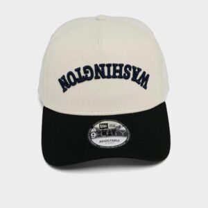 New Era Washington Wizards NBA 9FORTY A-Frame Upside Down Wordmark Snapback Hat