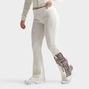 True Religion Waffle Knit Flared Pants
