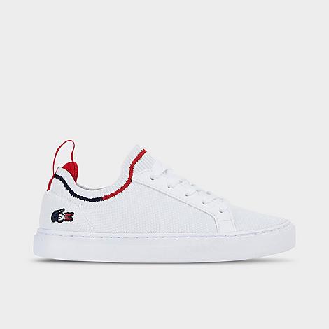 Big Kids’ Lacoste La Piquee Tricolor Stretch Lace Casual Shoes