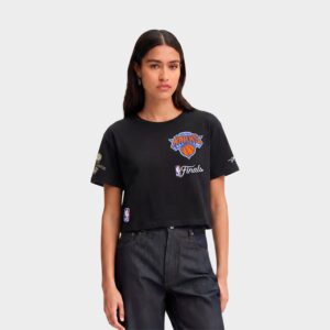 Pro Standard New York Knicks Script Tail Single Jersey Boxy T-Shirt
