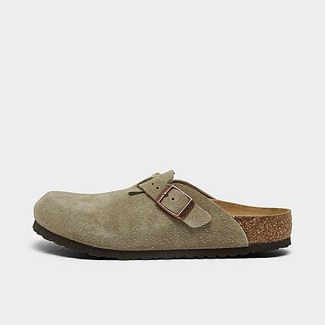 Little Kids’ Birkenstock Boston Suede Leather Clogs