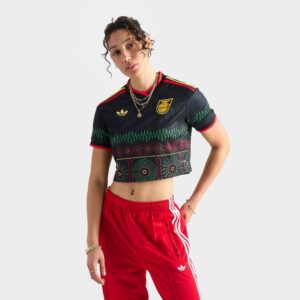 adidas Originals Jamaica 26 x Bob Marley Away Cropped Jersey