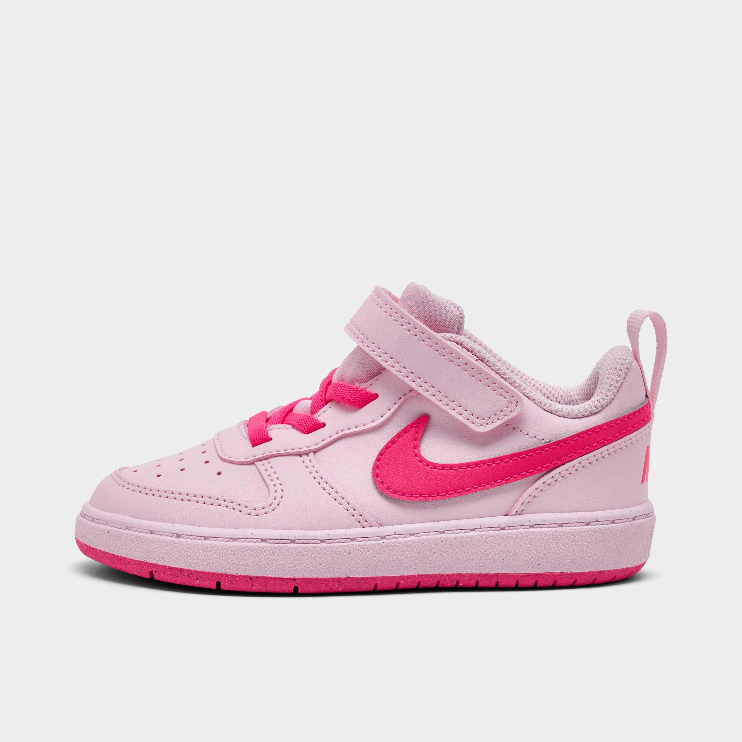 Toddler Nike Court Borough Low Recraft Stretch Lace Casual Shoes - Image 3