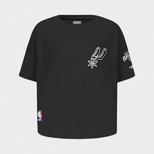 Girls’ Little Kids’ Pro Standard San Antonio Spurs NBA Classic Boxy T-Shirt