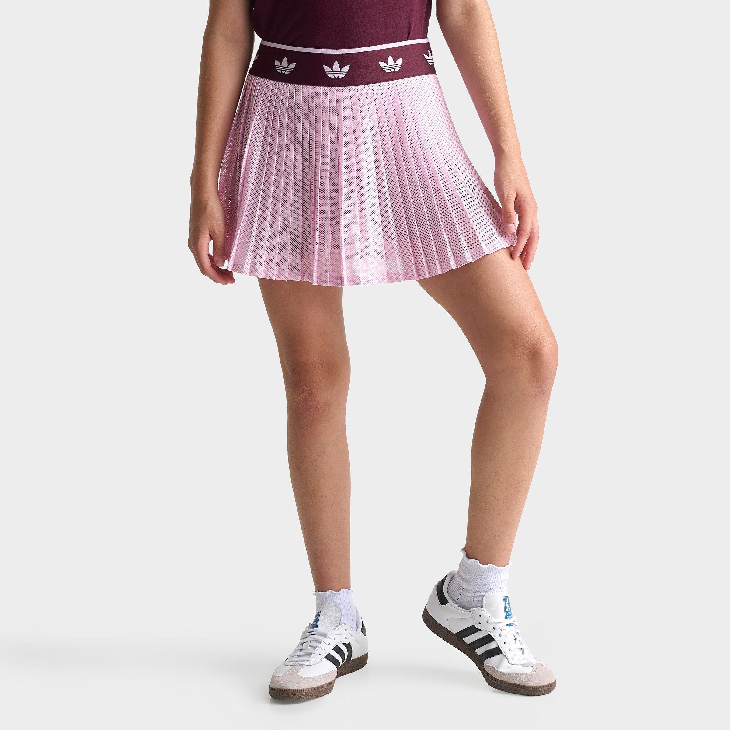 Girls’ Big Kids’ adidas Originals Pleated Skort - Image 2