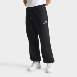 L/AB c/o Off-White Core Diagonal Fleece Jogger Pants
