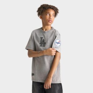 Big Kids’ Pro Standard Los Angeles Dodgers MLB Washed Jewels T-Shirt