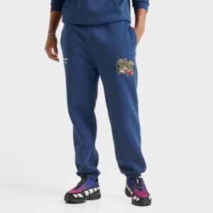 Supply & Demand Floral Logo Fleece Jogger Pants