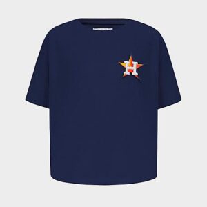 Girls’ Big Kids’ Pro Standard Houston Astros MLB Classic Boxy T-Shirt