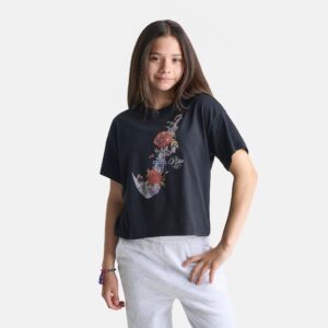 Girls’ Big Kids’ Nike Sportswear Essentials Bloom Boxy T-Shirt