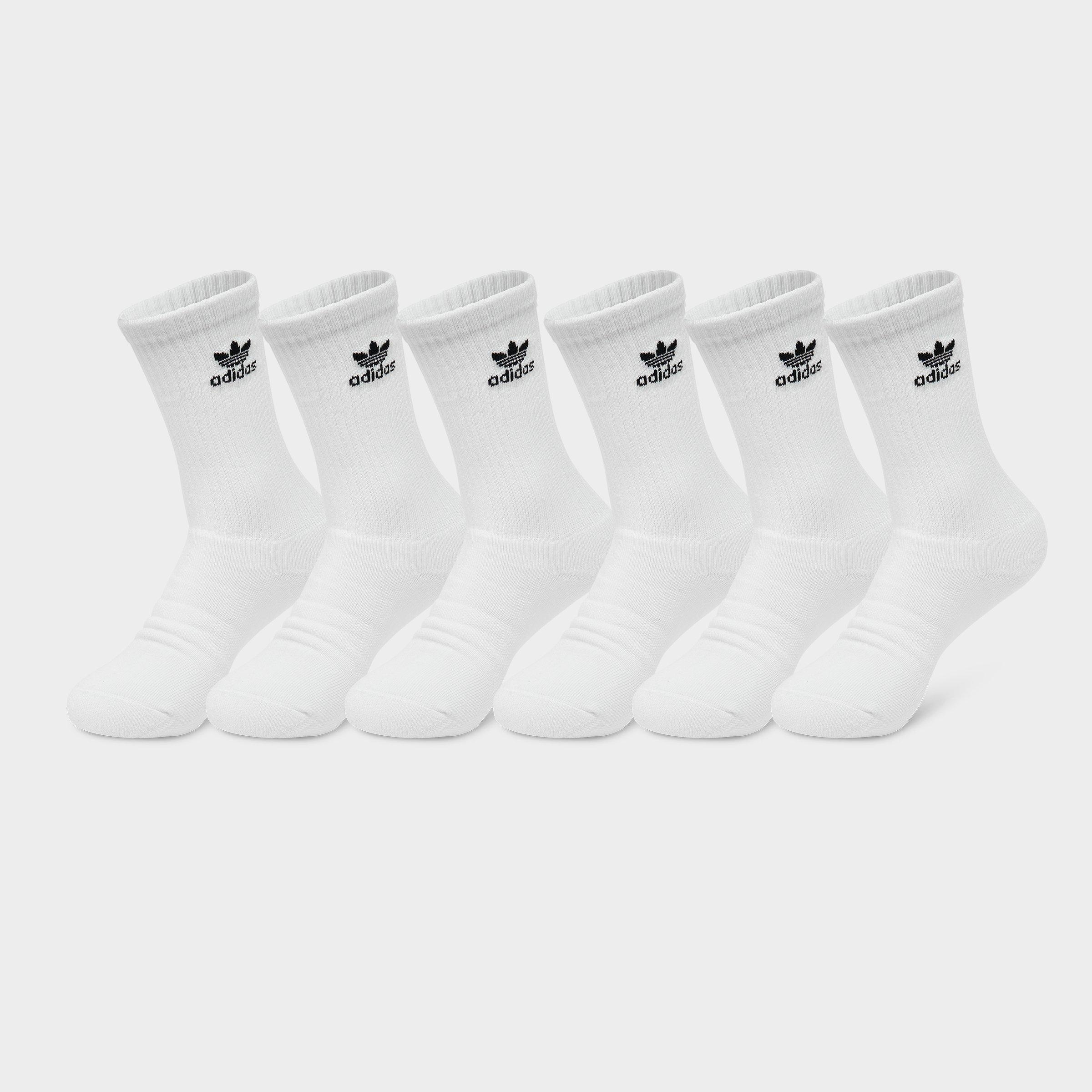 adidas Originals Trefoil Cushion Crew Socks (6-Pack)