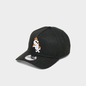 New Era Chicago White Sox MLB Flame Logo 9FORTY A-Frame Snapback Hat