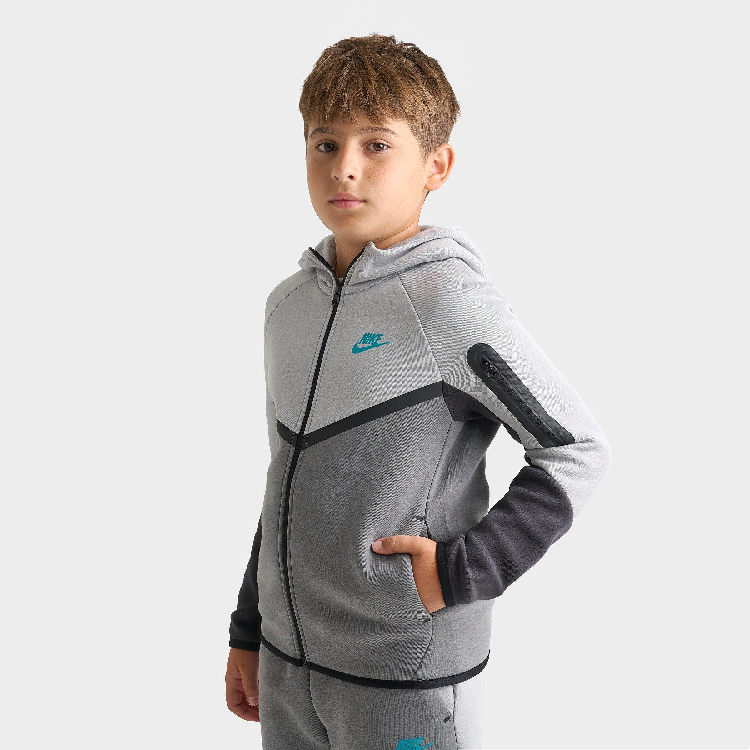 Big Kids’ Nike Sportswear Tech Fleece Full-Zip Hoodie - Image 4