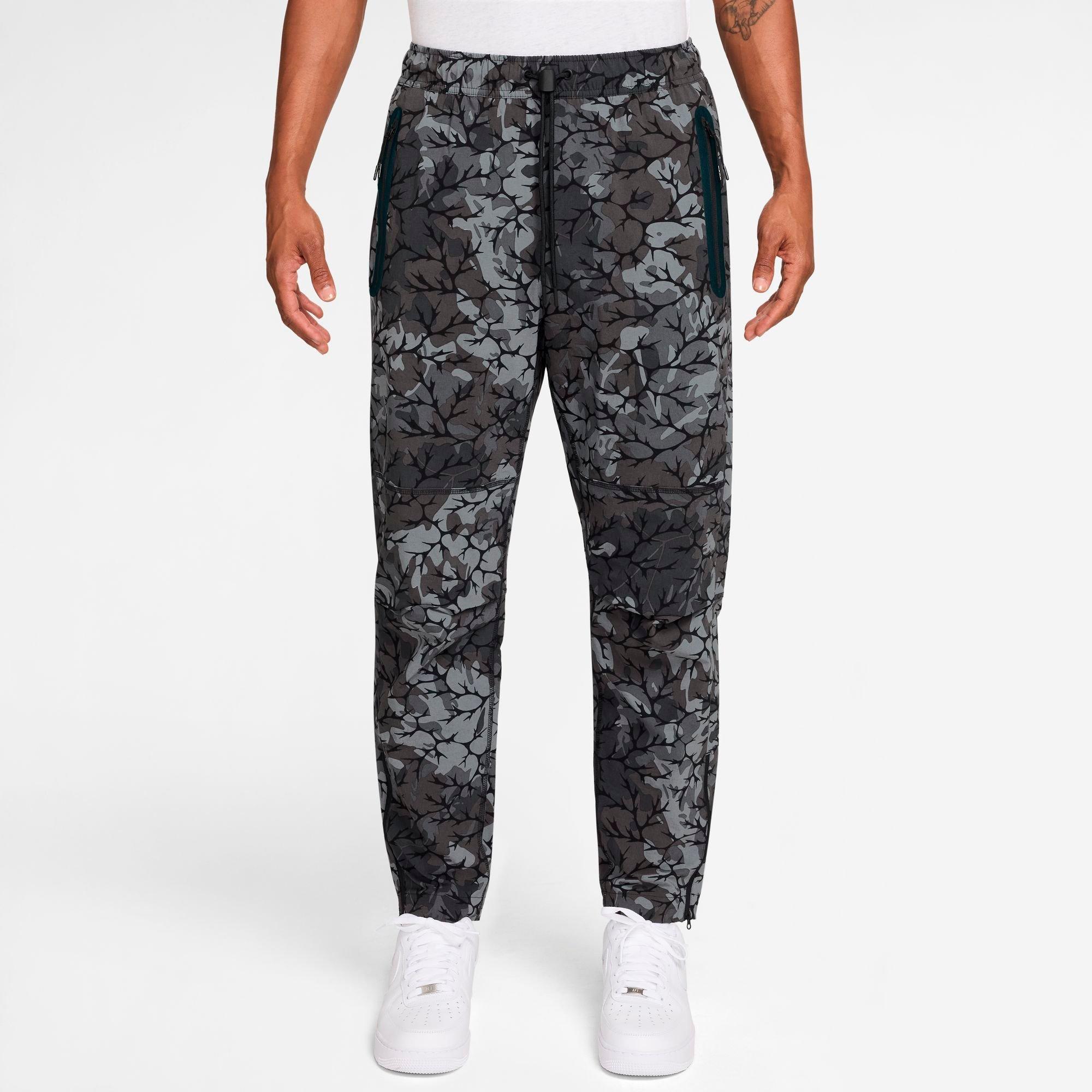 Nike Dri-FIT Allover Camo Print Woven Open-Hem Pants