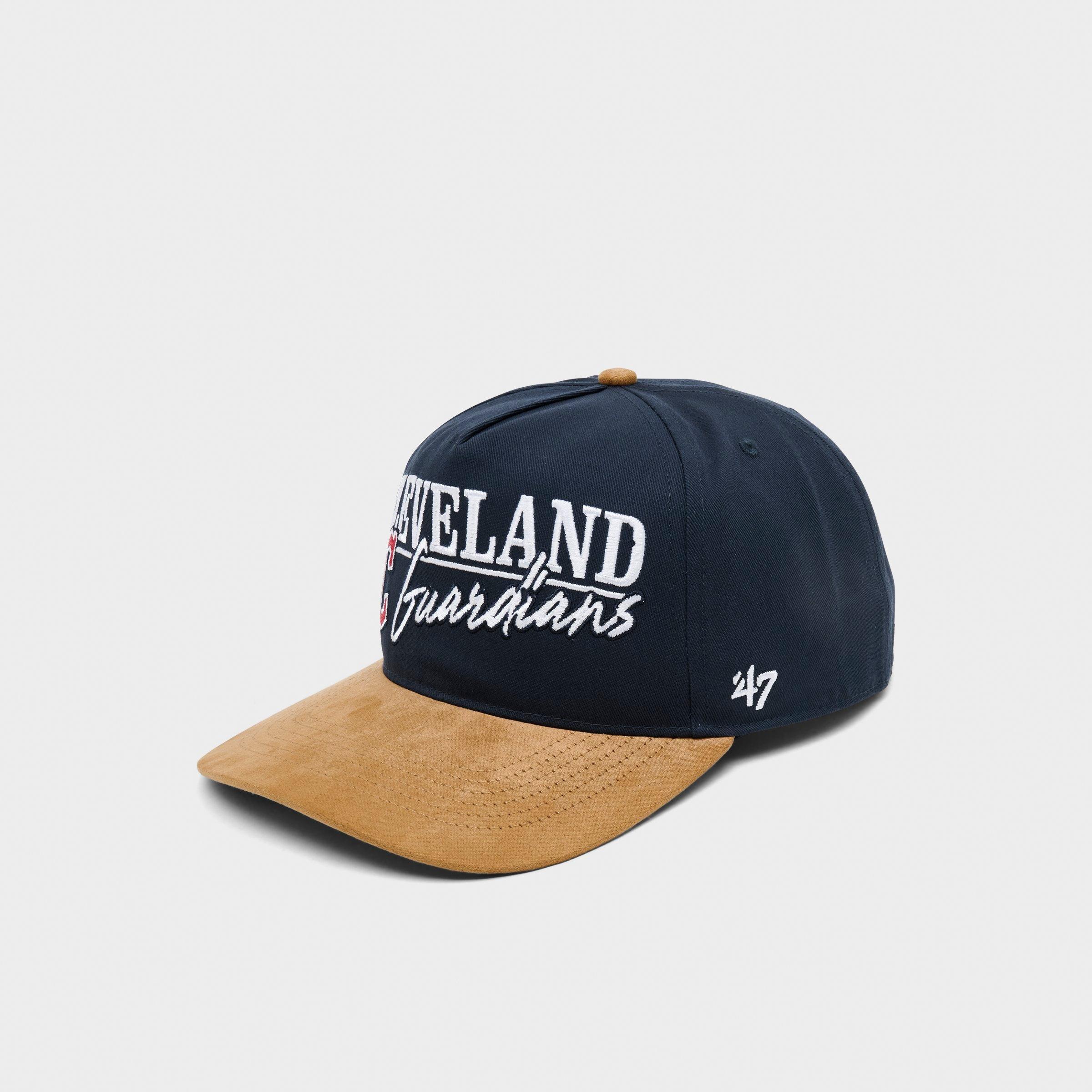’47 Cleveland Guardians MLB Scribe Line Hitch Snapback Hat