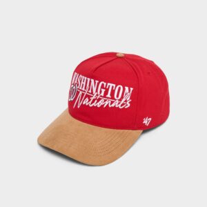 ’47 Washington Nationals MLB Scribe Line Hitch Snapback Hat