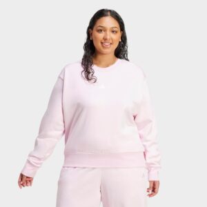 adidas Sportswear Essentials Small Logo Feel Cozy Sweatshirt (Plus Size)