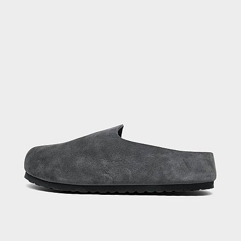 Birkenstock Amsterdam Wrapped Suede Leather Clogs - Image 2